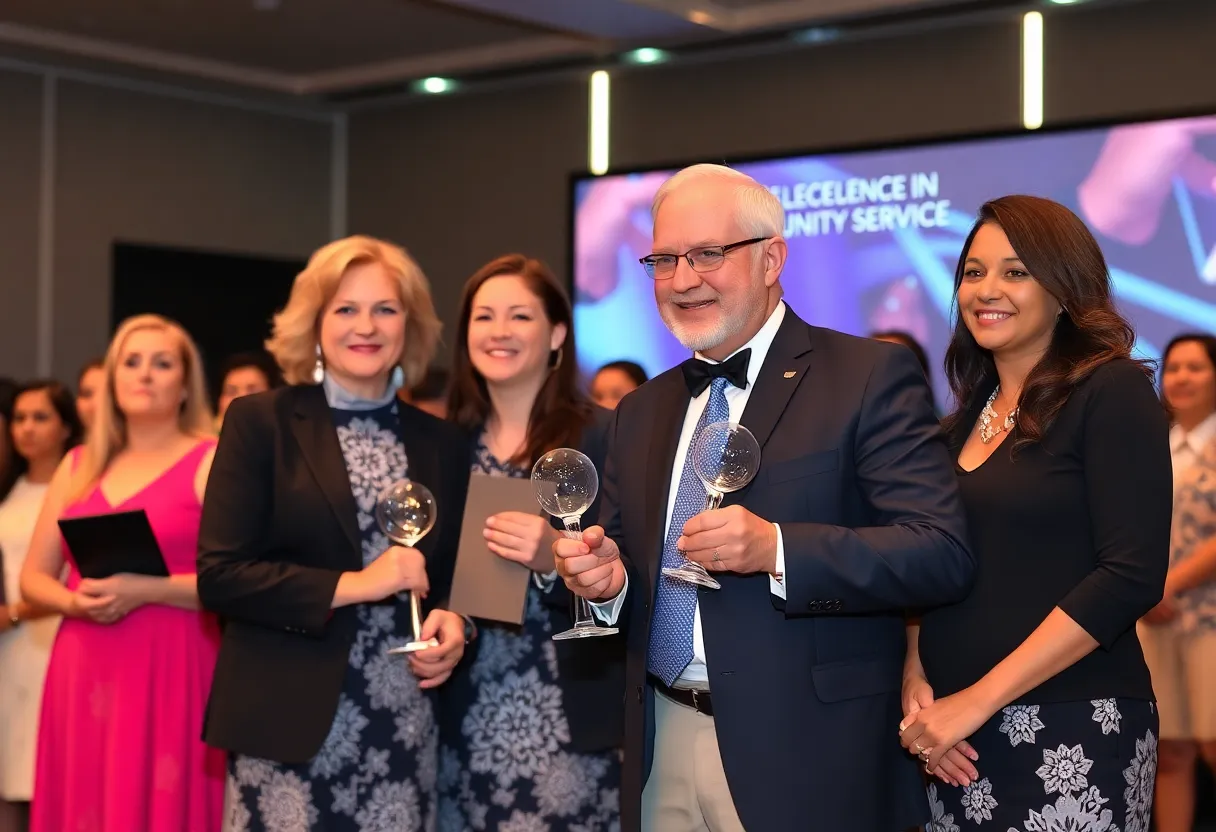 Ceremony for the ADISA Distinguished Service Award