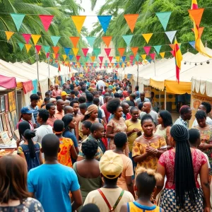 AfroCon festival with music and cultural displays in Omaha