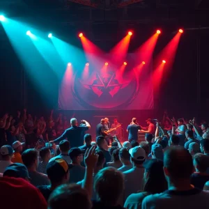 Energetic crowd at Almas concert in Omaha