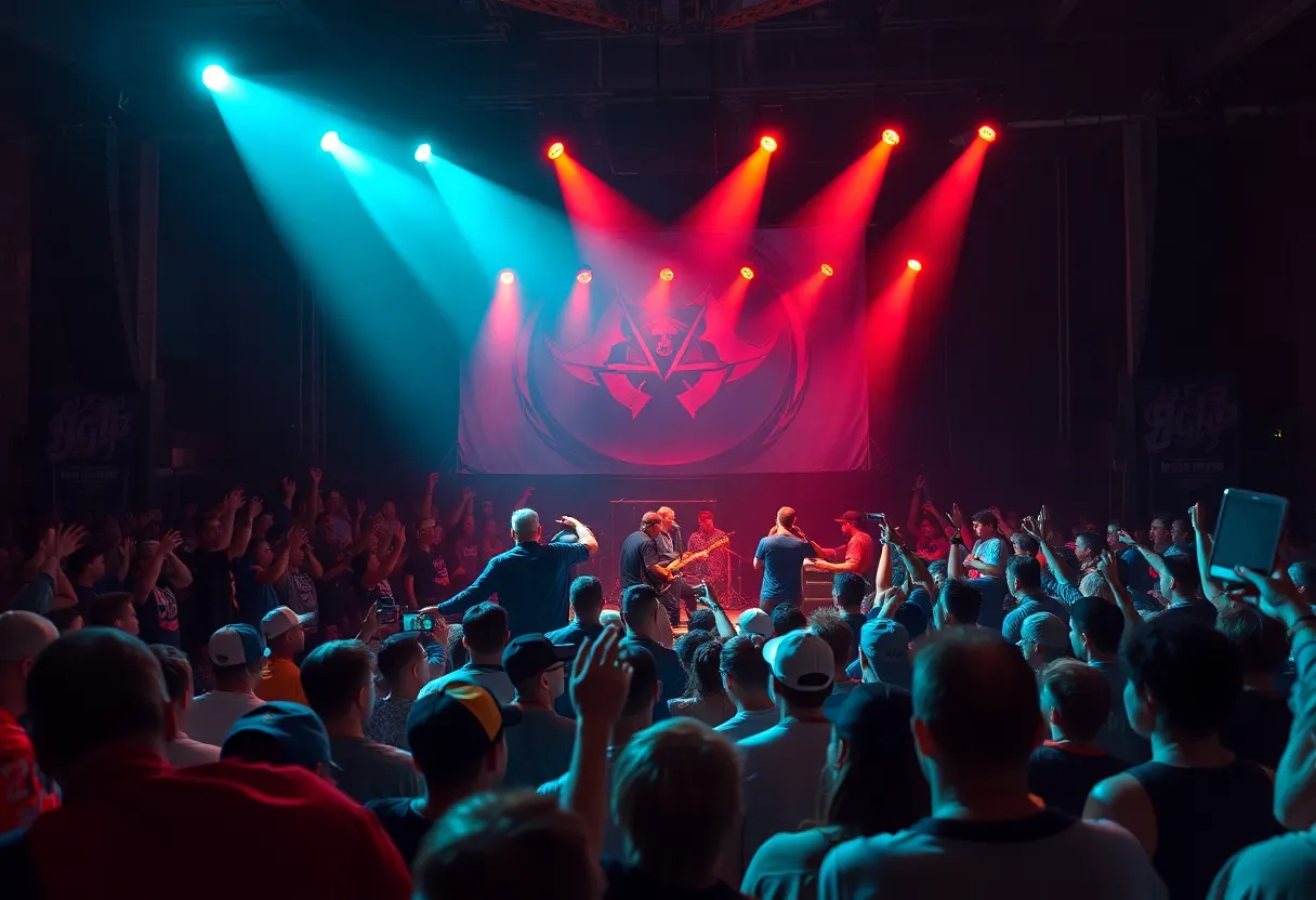 Energetic crowd at Almas concert in Omaha