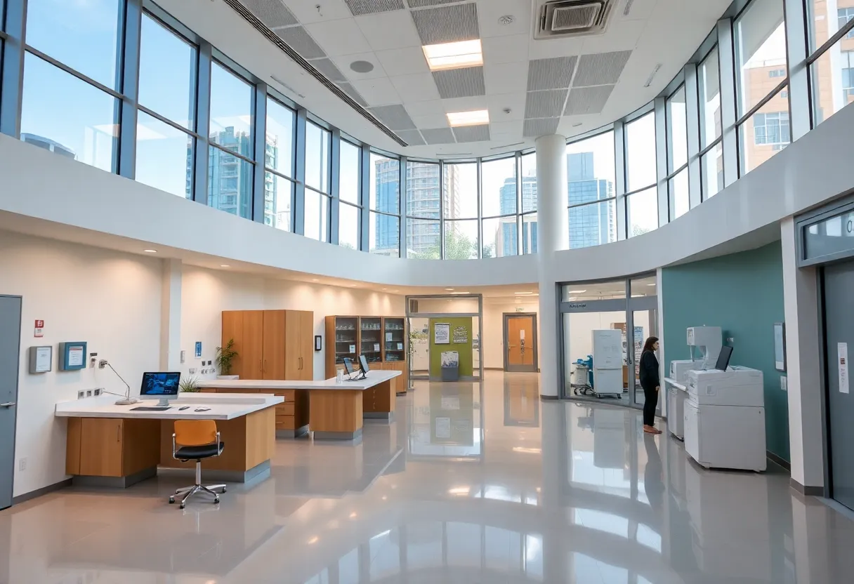 New health sciences building at Creighton University in Omaha