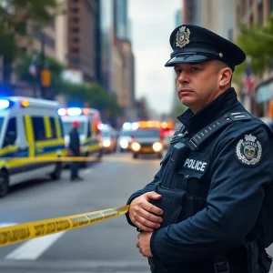 Police response at the scene of a shooting in downtown Omaha