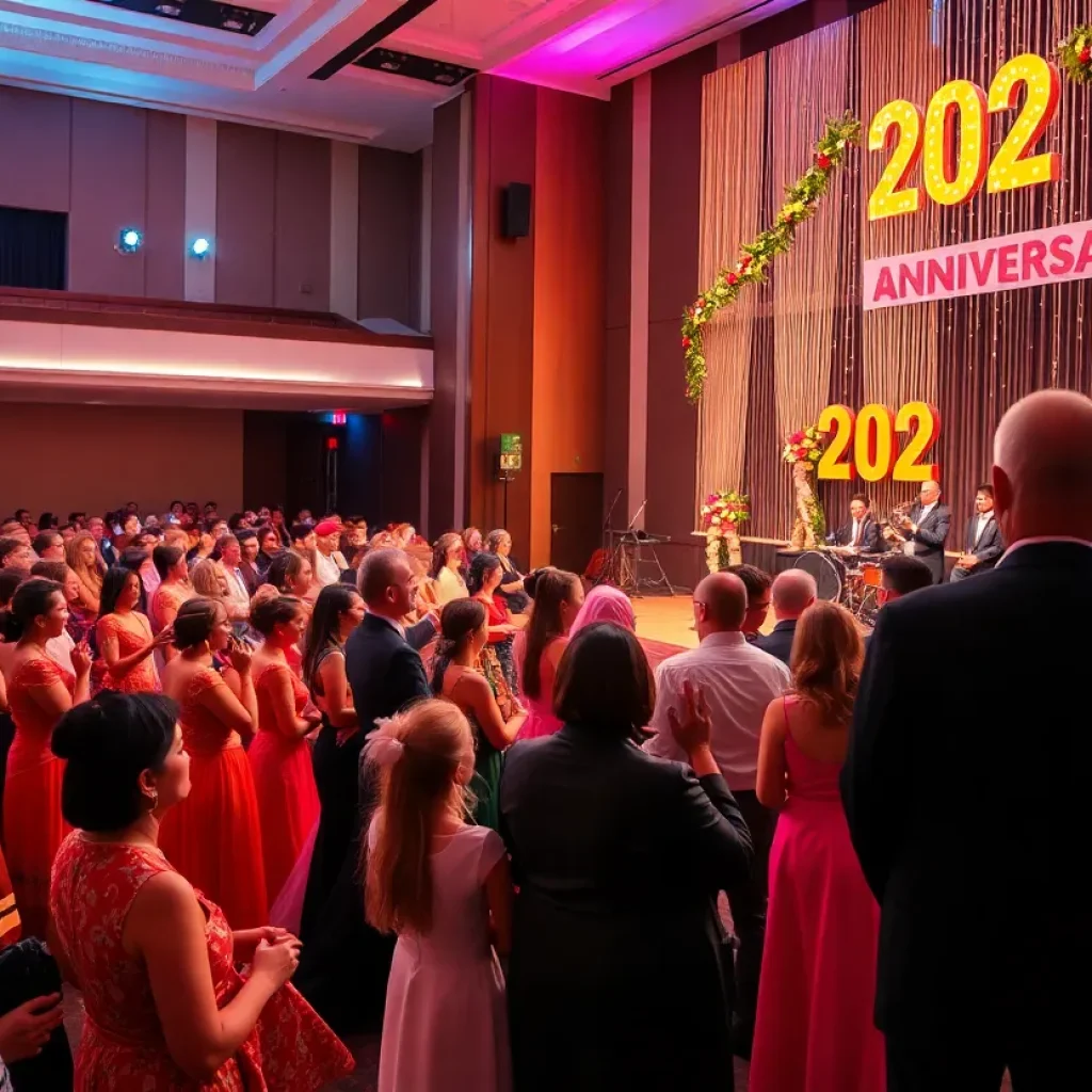 Audience enjoying the gala concert at Holland Performing Arts Center