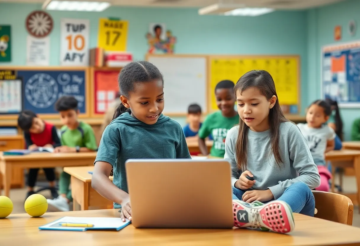 Participants at the Inspire Awards celebrating physical education innovations