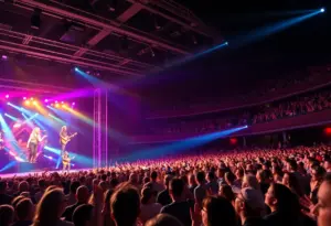Crowd enjoying Jeremy McComb concert at Holland Performing Arts Center