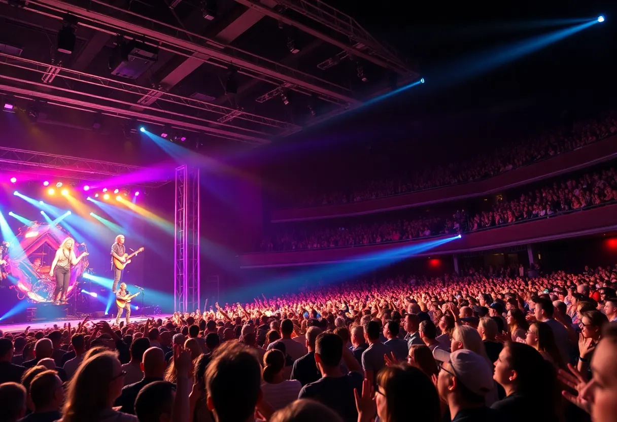 Crowd enjoying Jeremy McComb concert at Holland Performing Arts Center