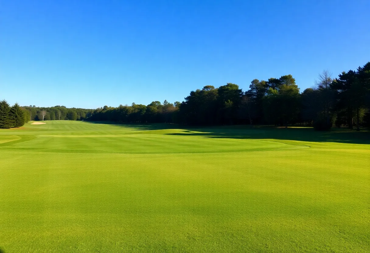Kansas Jayhawks women's golf team competing at the Big O Classic