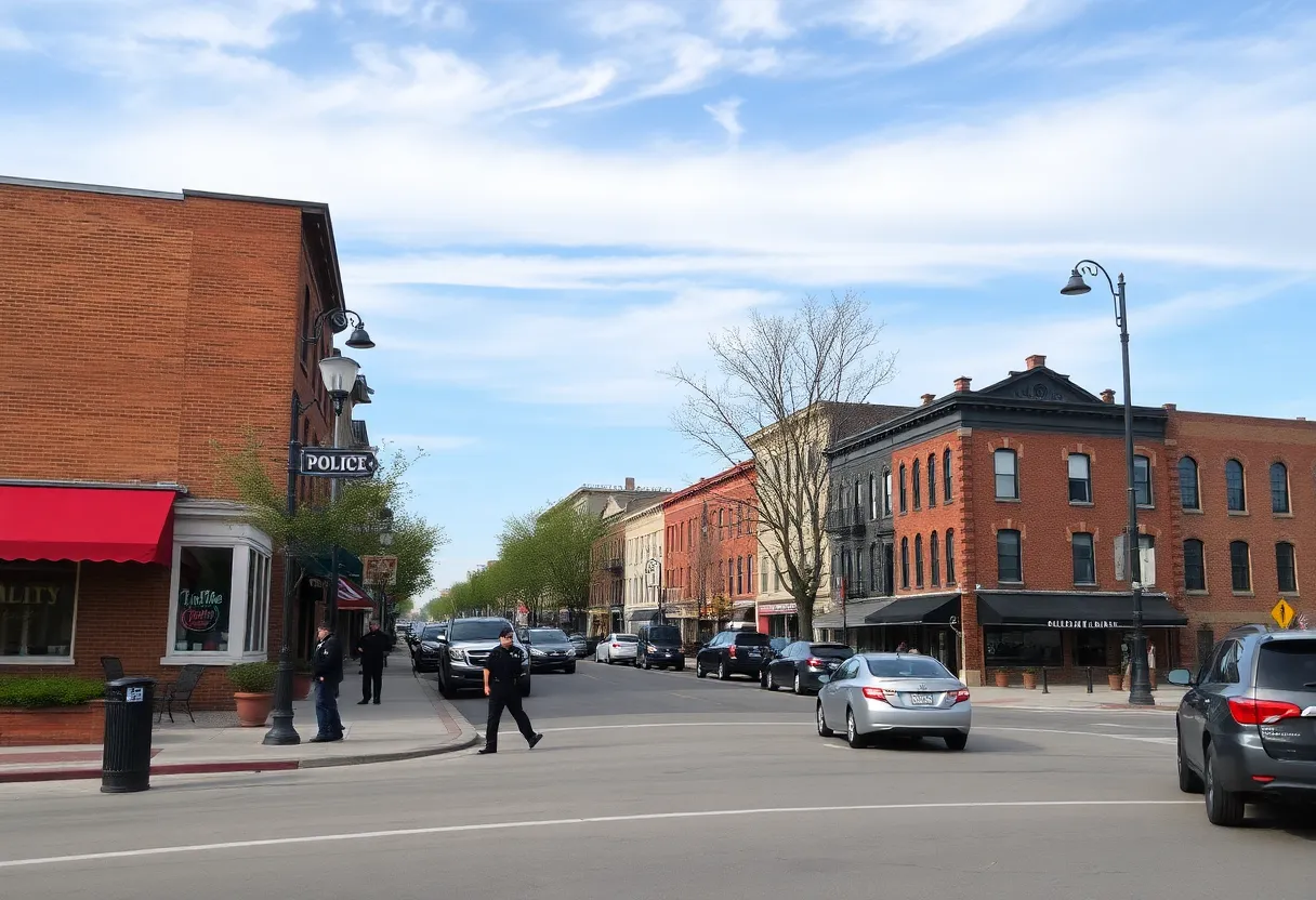 Street view of Little Italy neighborhood in Omaha, Nebraska
