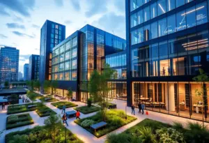 New office and wellness facilities at Mutual of Omaha