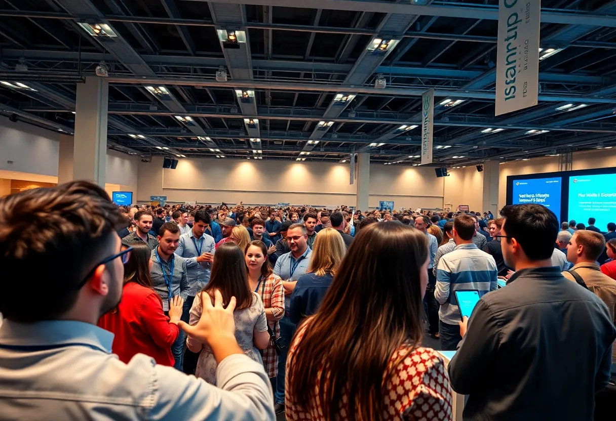 Entrepreneurs presenting at the Nebraska Entrepreneur Pitch Day