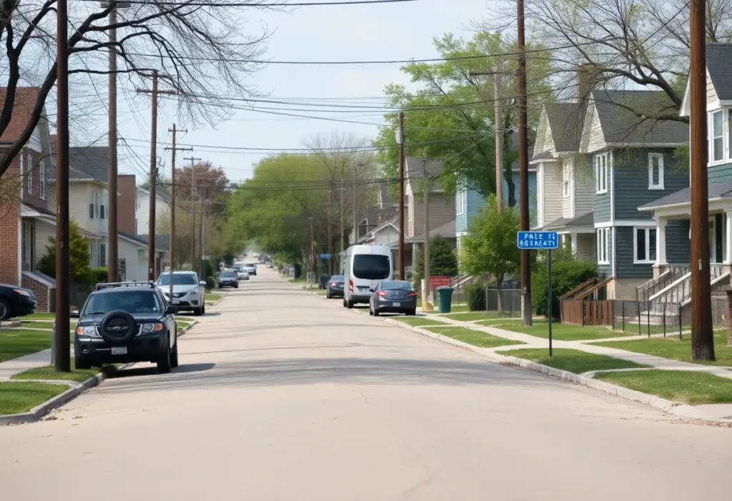 Police investigating a shooting scene in North Omaha