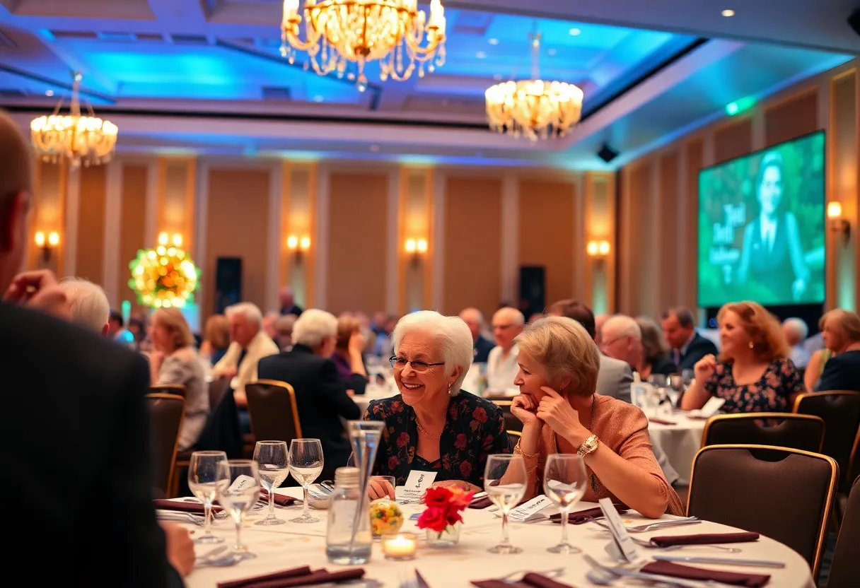 Celebration of achievements for Nebraskans over 50 at Omaha awards gala.