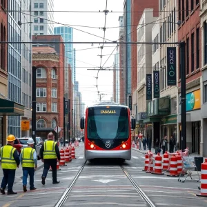 Streetcar construction impacting local businesses in Omaha's Blackstone District