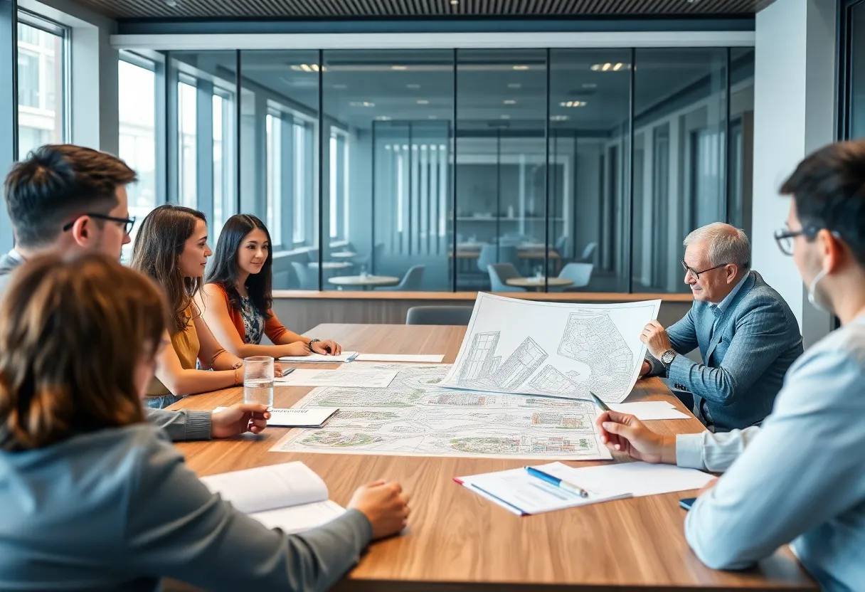 Omaha City Council discussing urban development plans.