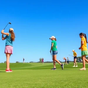 Local golfer at Nebraska High School Girls Golf Championship