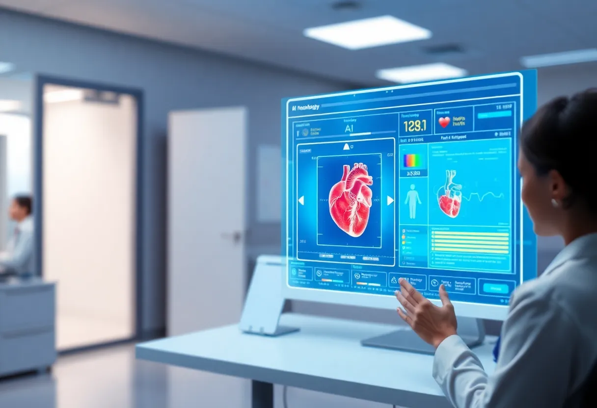 AI diagnostics tools in a healthcare environment