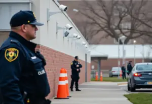 Increased security measures at an Omaha high school