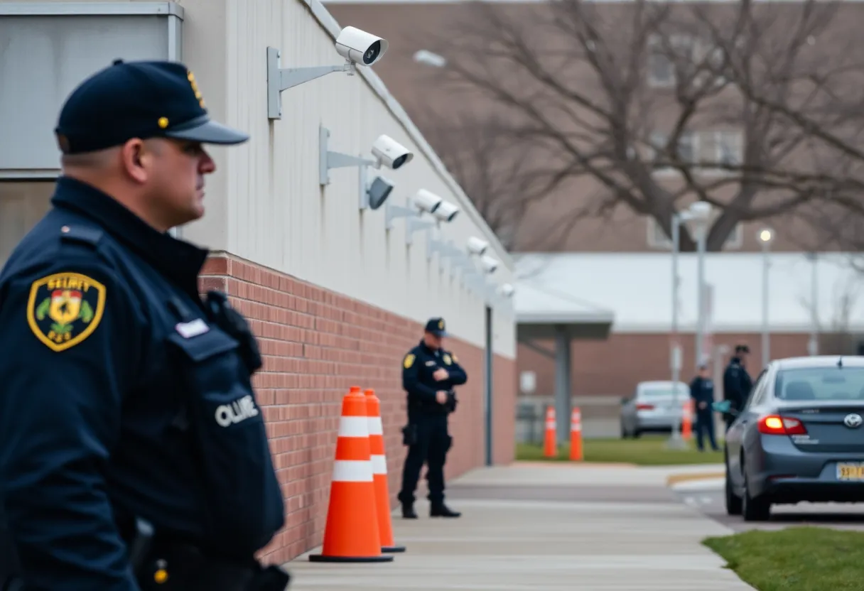 Increased security measures at an Omaha high school