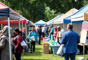 Event showcasing resources for homelessness support in Omaha