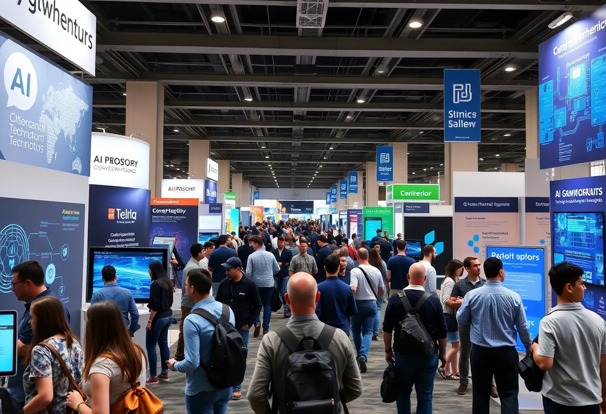 Attendees networking at the Omaha Innovation Expo