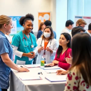 Panel discussion and health fair at UNMC