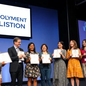 Recognition ceremony for disability employment initiatives in Omaha