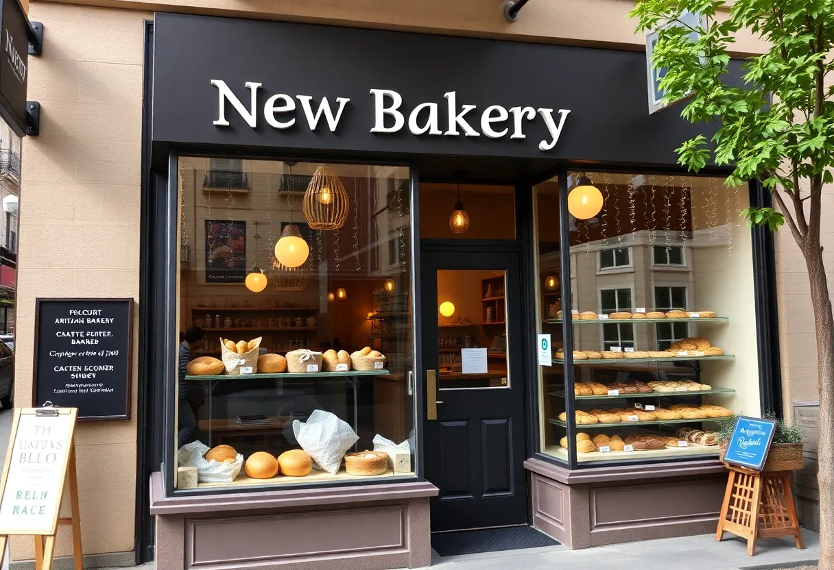 Exterior view of SweetRise Bakery's fifth location in Omaha.