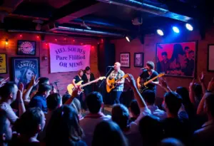 The Macks band performing at Reverb Lounge