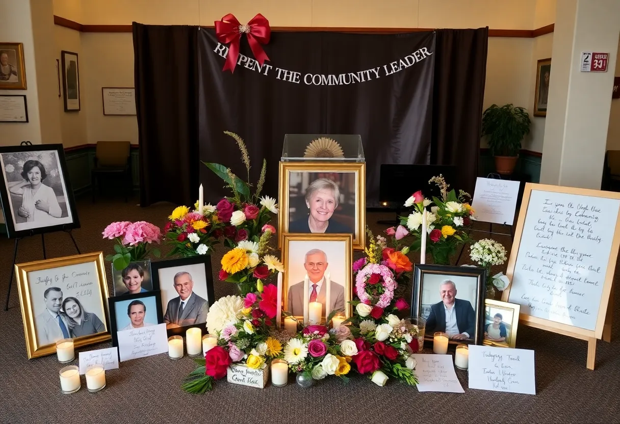 Memorial tribute for community leader Bert Corps in Omaha