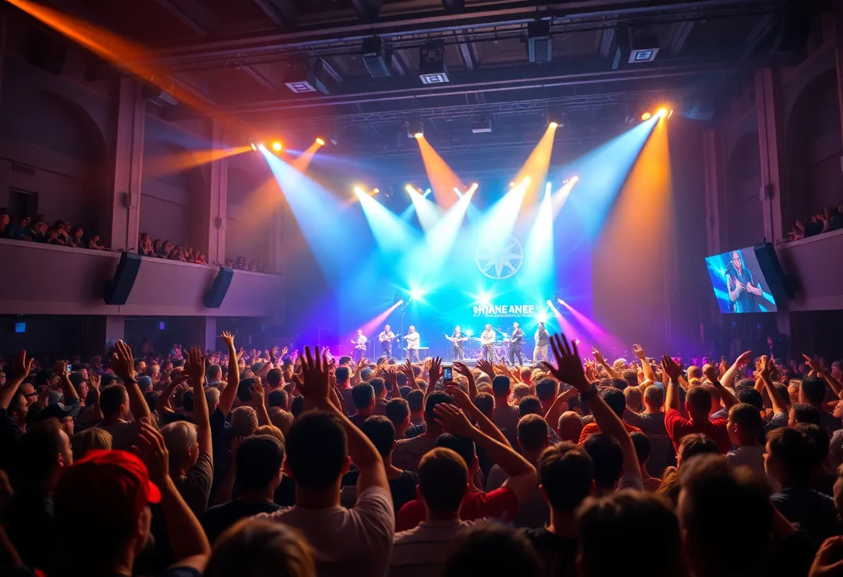 Audience enjoying Tyler Rich's concert at Holland Performing Arts Center