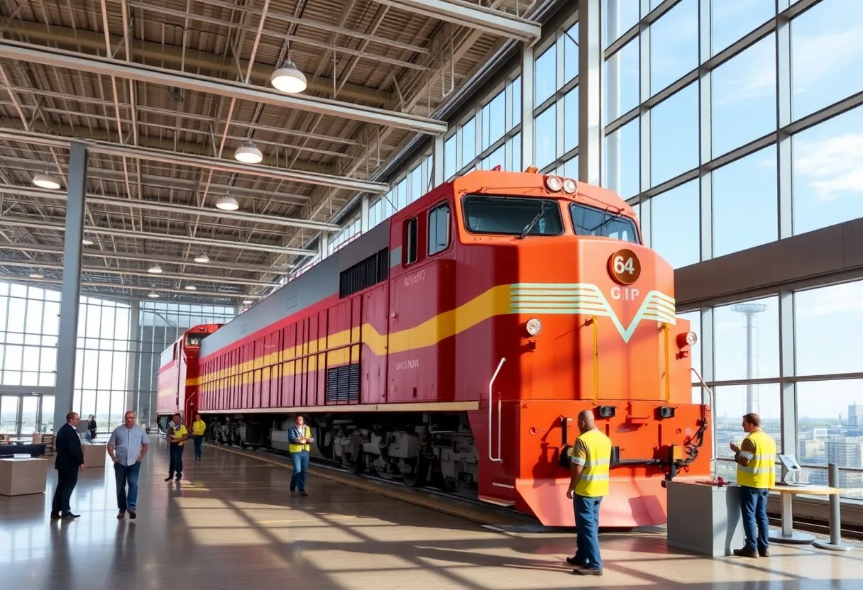 Rendering of upgraded Union Pacific Railroad headquarters in Omaha