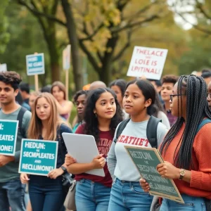 Community rally for State Legislature campaign